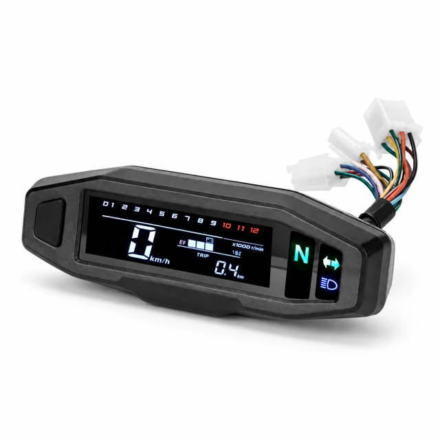 Цифровая приборная панель LCD 12V для мотоцикла